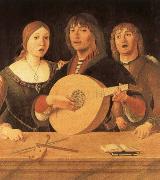 Giovanni Lanfranco Lute curriculum has five strings and 10 frets Spain oil painting reproduction